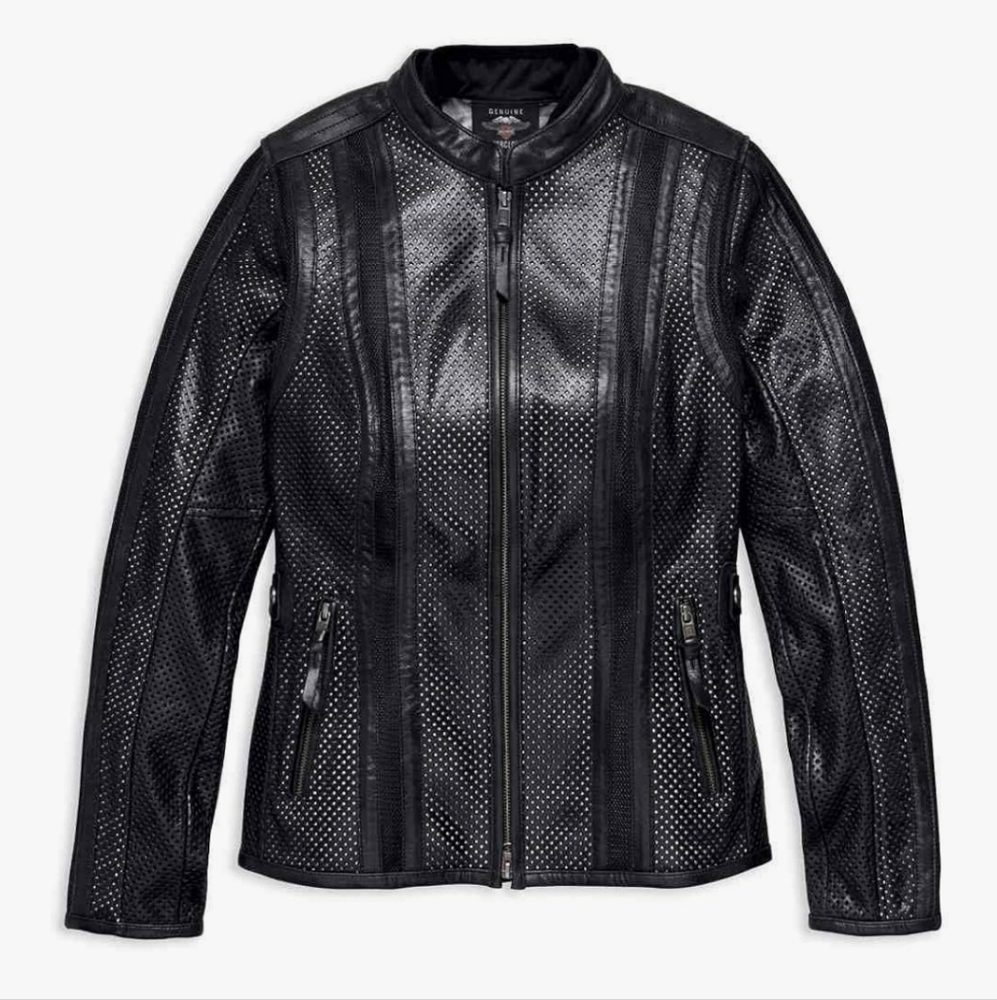 Harley-Davidson Women's Venos Perforated Leather Jacket M